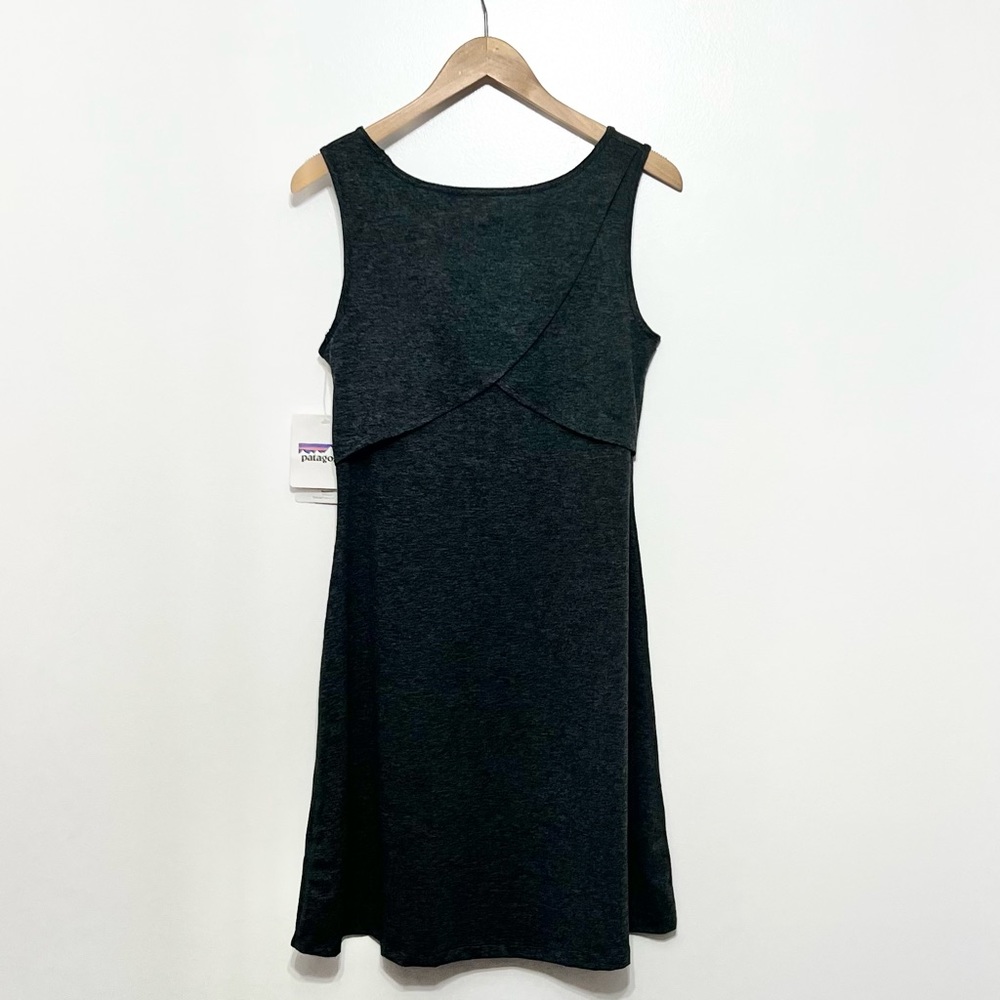 Patagonia Sleeveless Seabrook Dress in Forge Grey - Picture 2 of 10